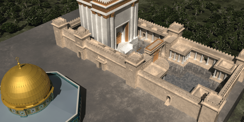 Third Temple and Dome Rock