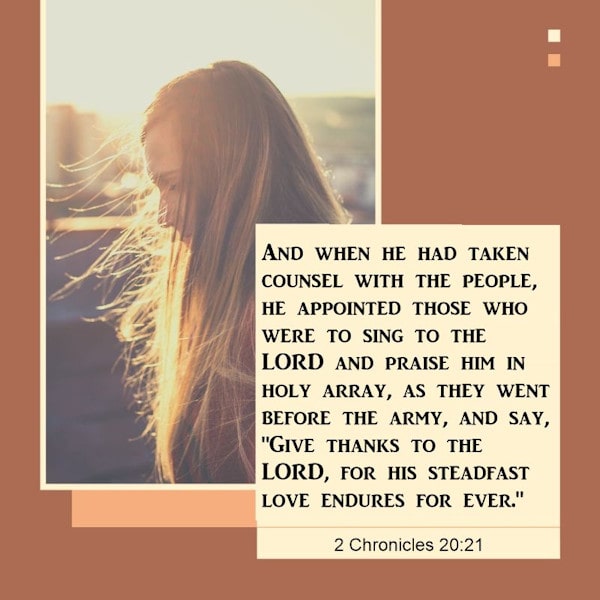2 Chronicles 20:21