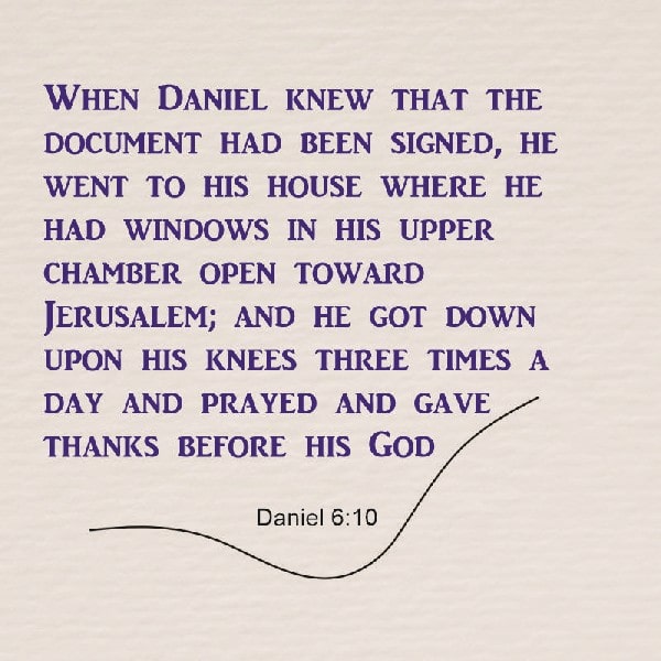 Daniel 6:10
