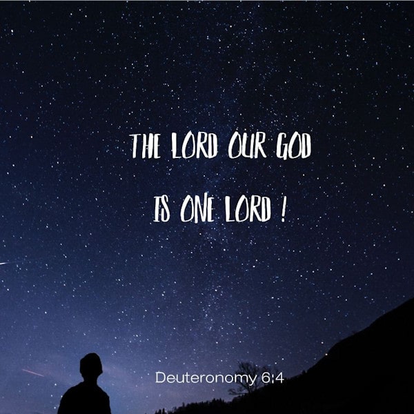 Deuteronomy 6:4