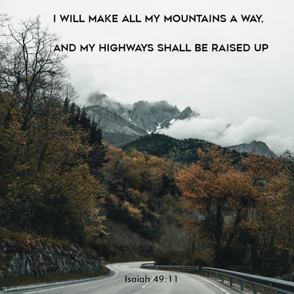 Isaiah 49:11