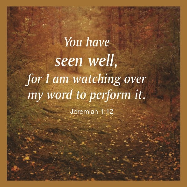 Jeremiah 1:12