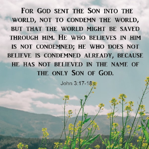 John 3:17-18