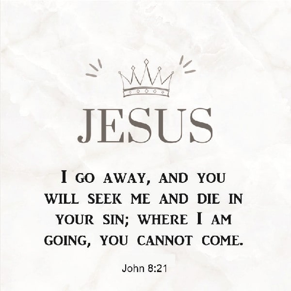 John 8:21