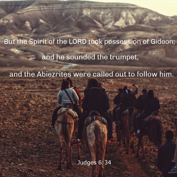 Judges 6:34