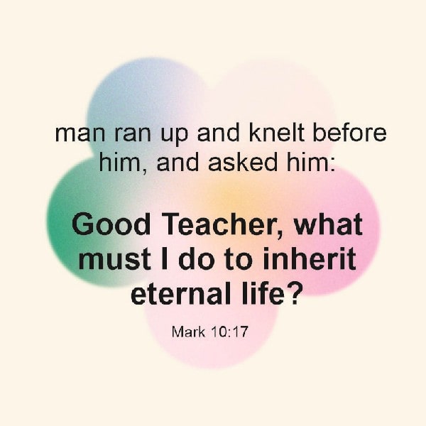 Mark 10:17
