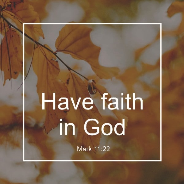 Mark 11:22