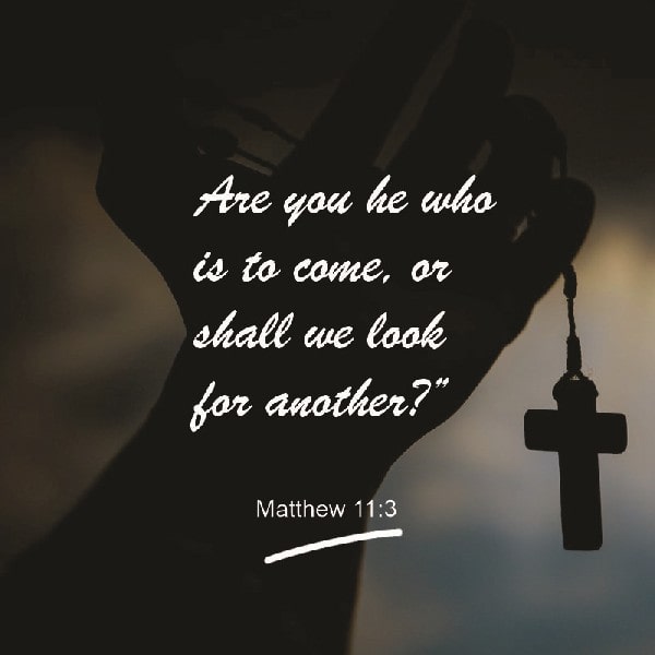 Matthew 11:3