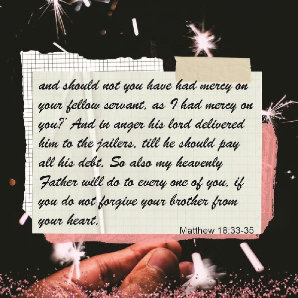 Matthew 18:33-35