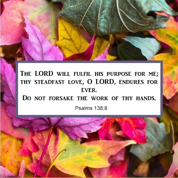 Psalms 138:8
