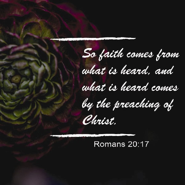 Romans 10:17