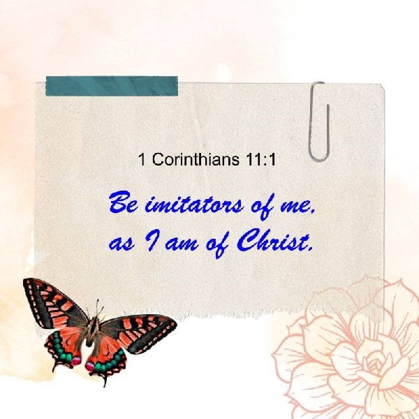 1 Corinthians 11:1