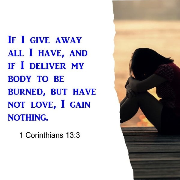 1 Corinthians 13:3