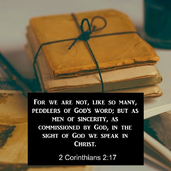2 Corinthians 2:17