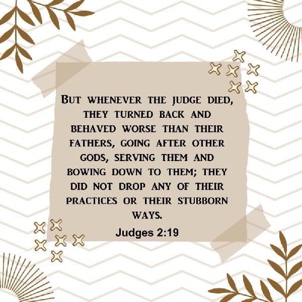 Judges 2:19