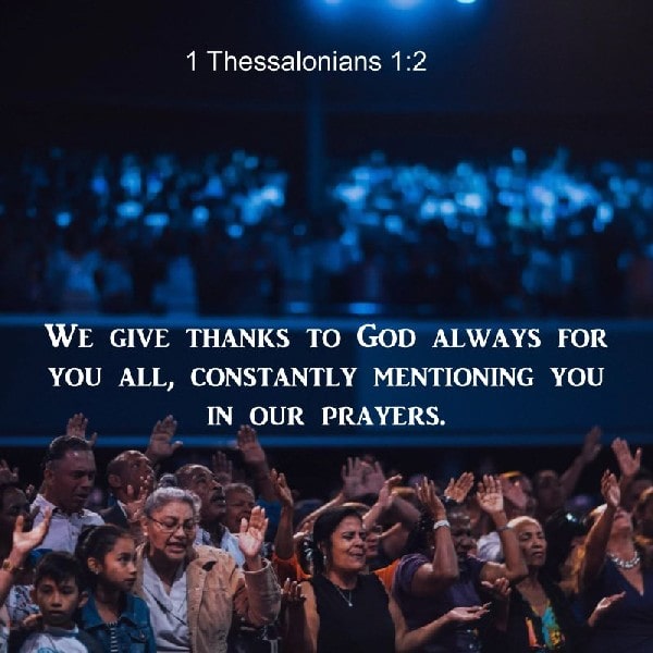 1 Thessalonians 1:2