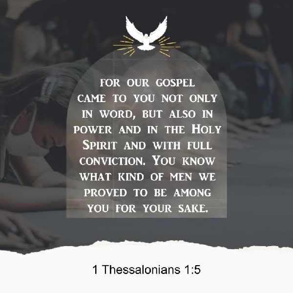 1 Thessalonians 1:5