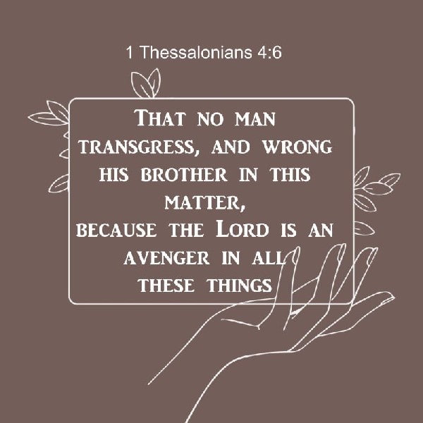 1 Thessalonians 4:6