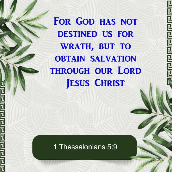 1 Thessalonians 5:9