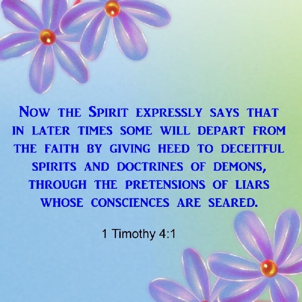 1 Timothy 4:1