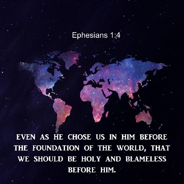 Ephesians 1:4