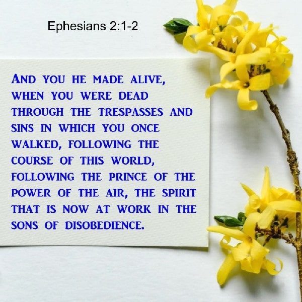 Ephesians 2:1-2