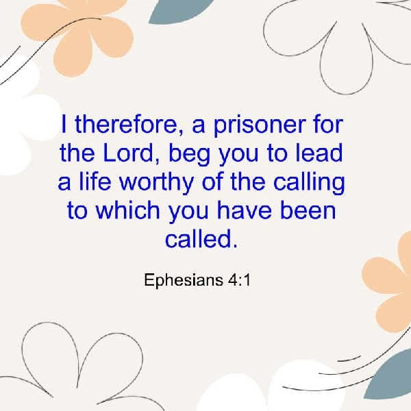 Ephesians 4:1