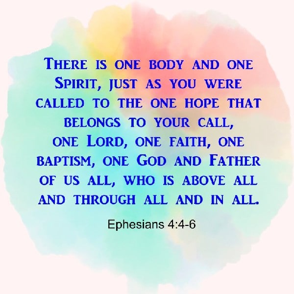 Ephesians 4:4-6