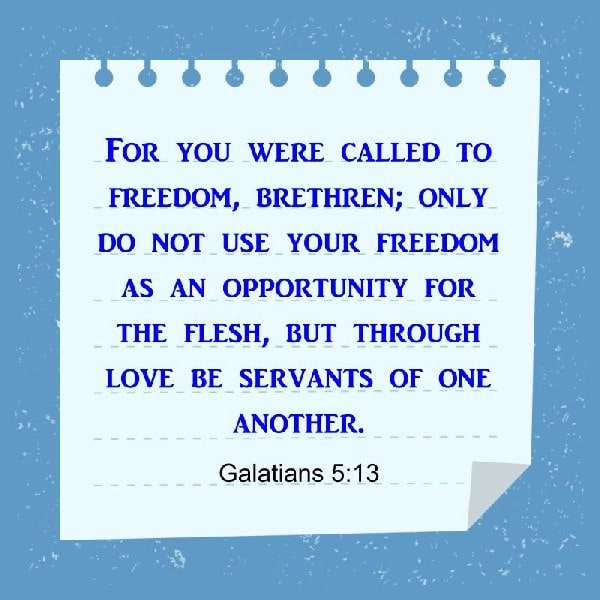 Galatians 5:13