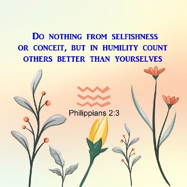 Philppians 2:3