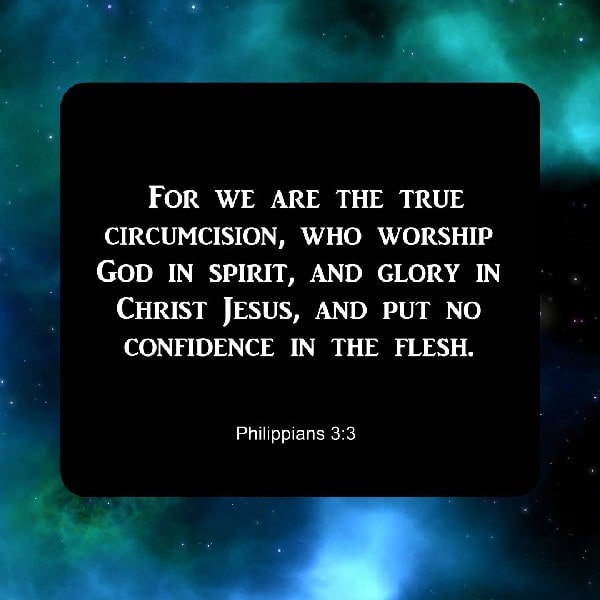 Philppians 3:3