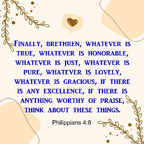 Philppians 4:8