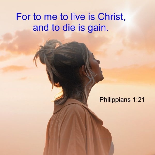 Philppians 1:21