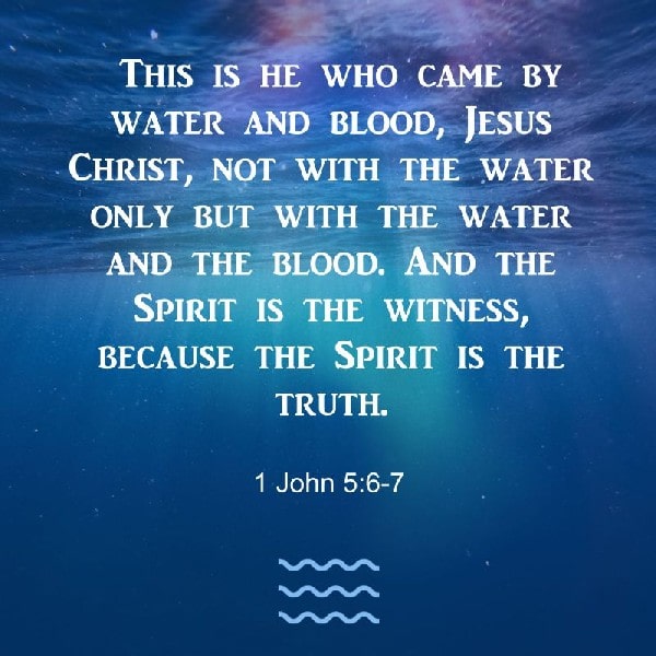 1 John 5:6