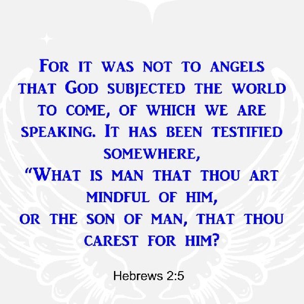 Hebrews 2:5-6