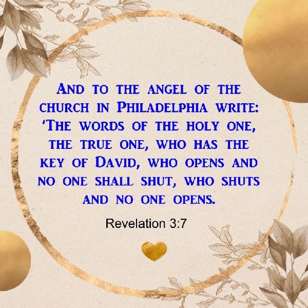 Revelation 3:7