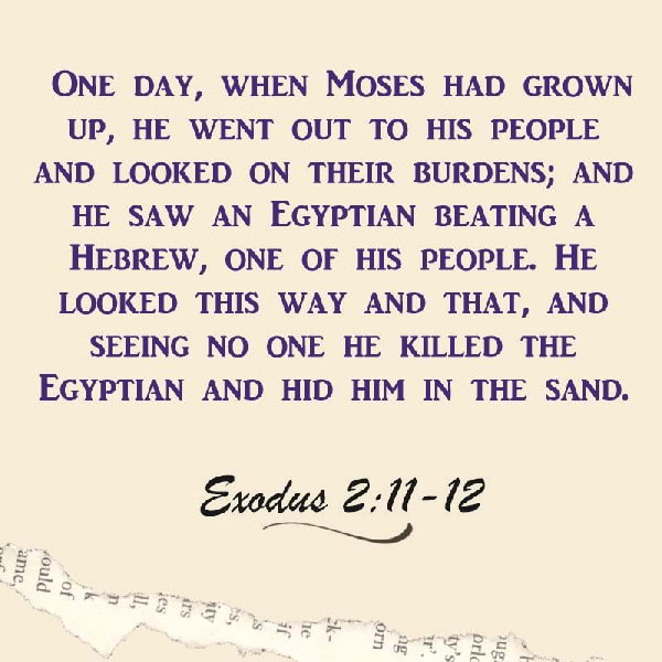 Exodus 2:11–15