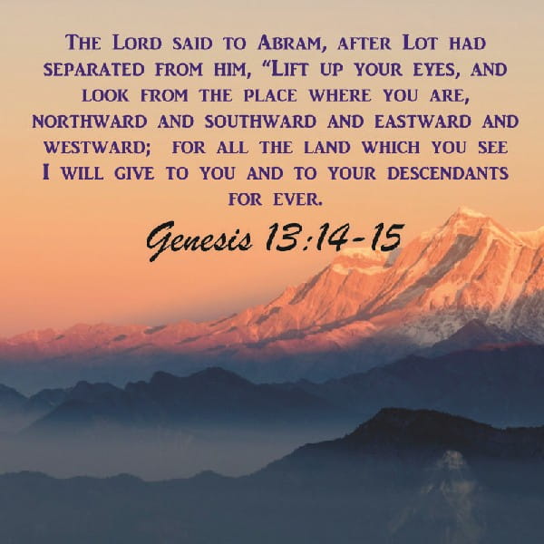 Genesis 13:14-17