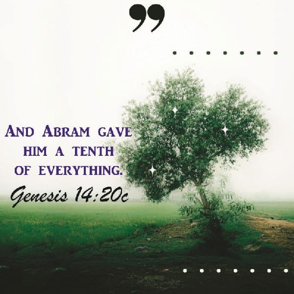 Genesis 14:20c