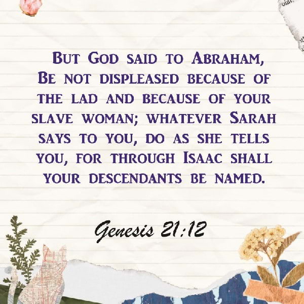 Genesis 21:12
