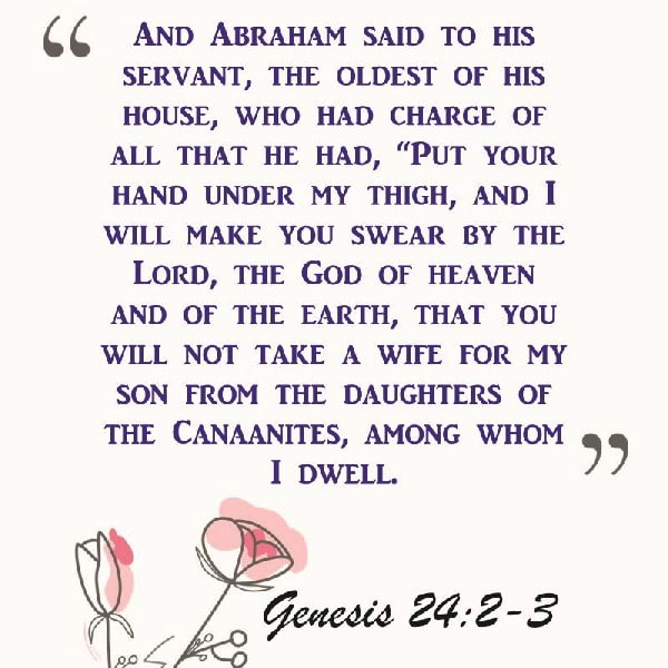 Genesis 24:1-11