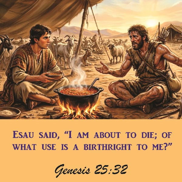Genesis 25:32