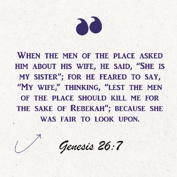 Genesis 26:2-11