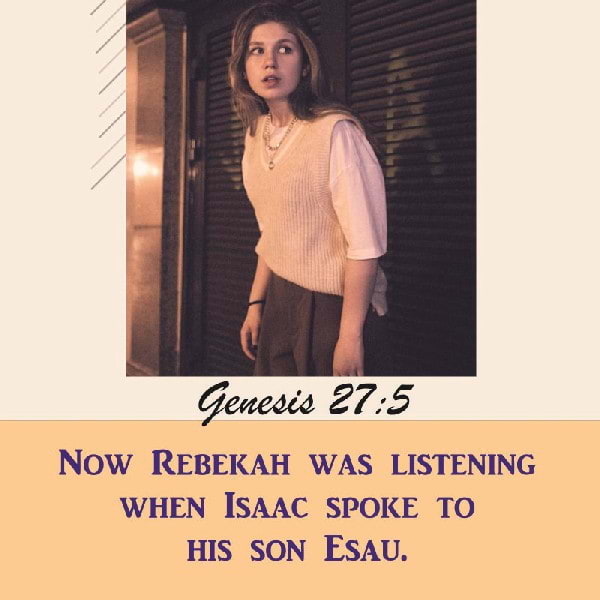Genesis 27:5