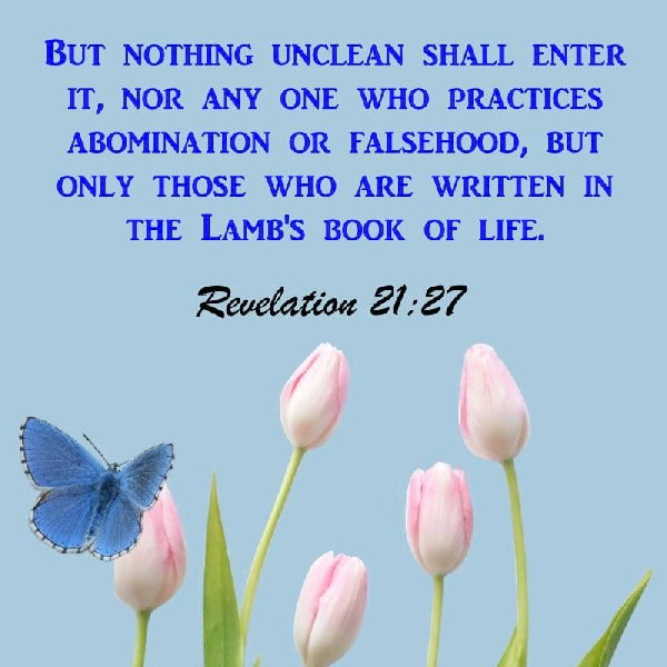 Revelation 21:27
