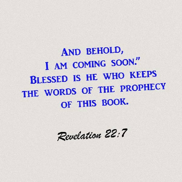 Revelation 22:7