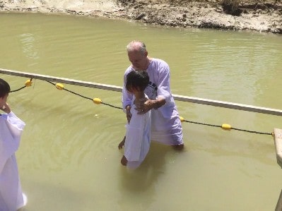 Baptism2 in river Jordan